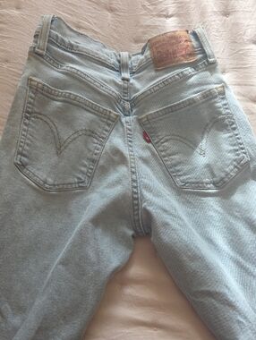 Levi's Light Blue Back-Pocket Denim Jeans